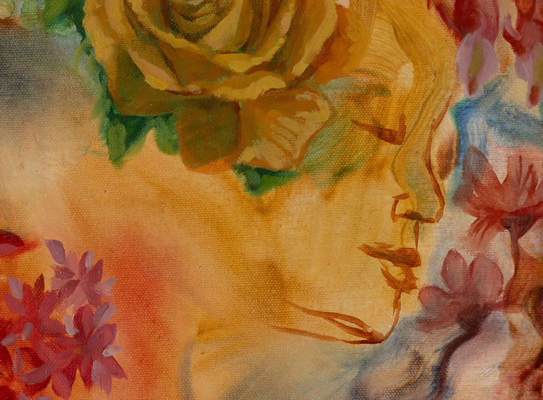 What Remains | Floral Portrait Fine Art Print