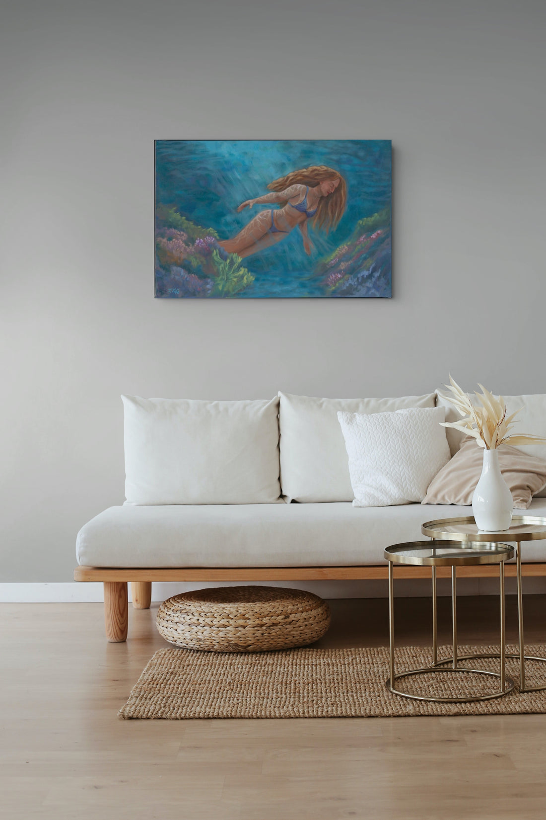 Release | Underwater Swimmer Fine Art Print