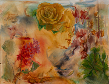 What Remains | Floral Portrait Fine Art Print